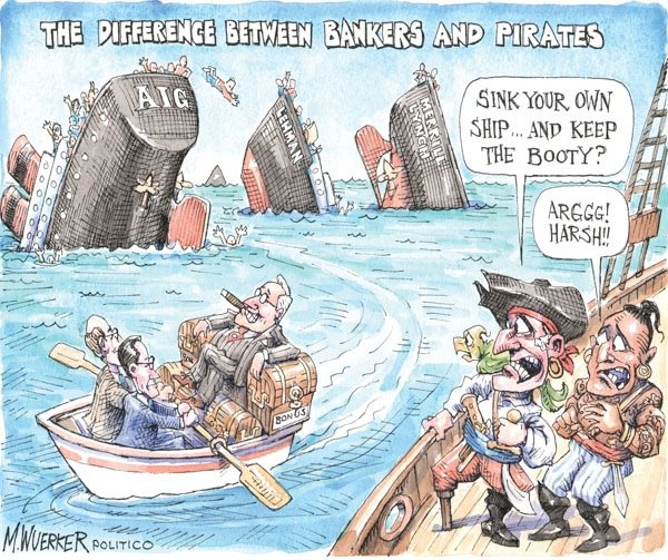 Difference Between Bankers & Pirates - The Big Picture