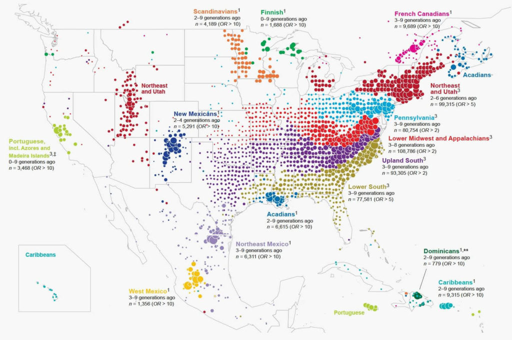 Immigrant Map of America - The Big Picture