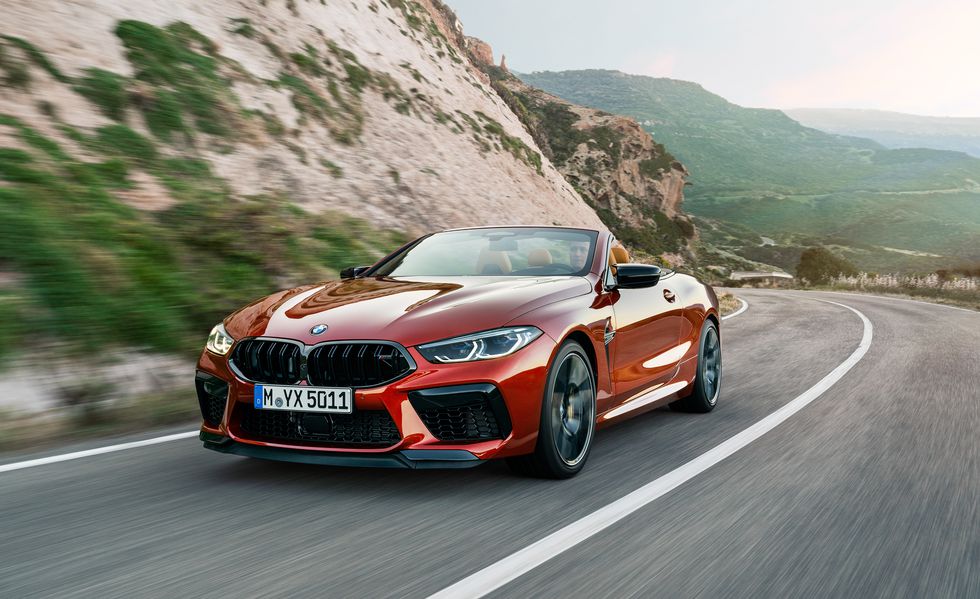 Bmw m8 competition кабриолет