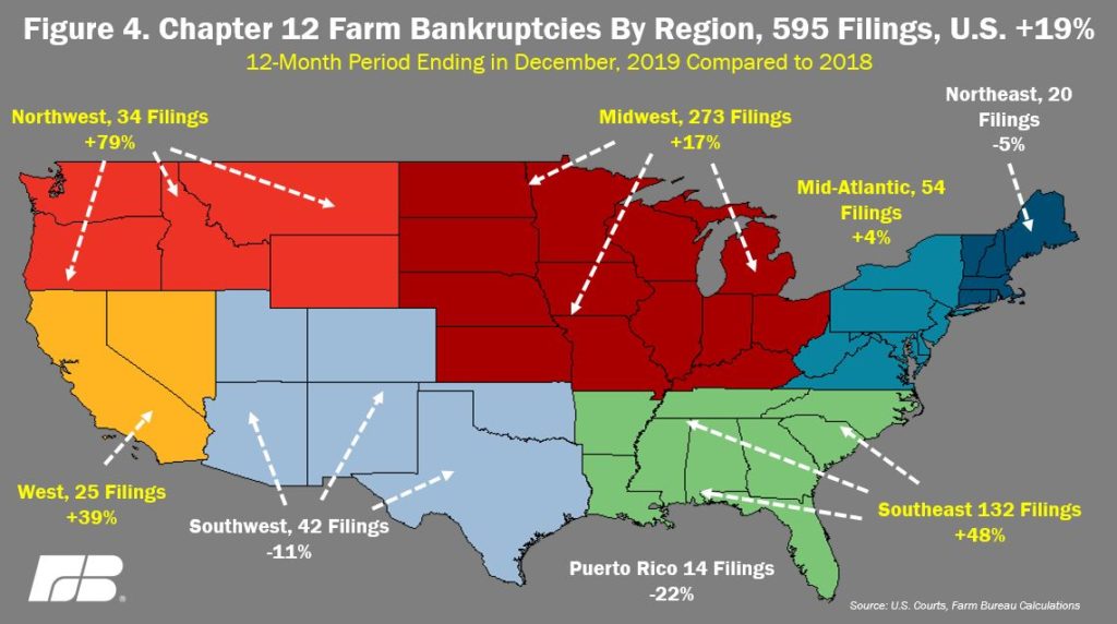 Farm Bankruptcies Up 20% In 2019 - The Big Picture