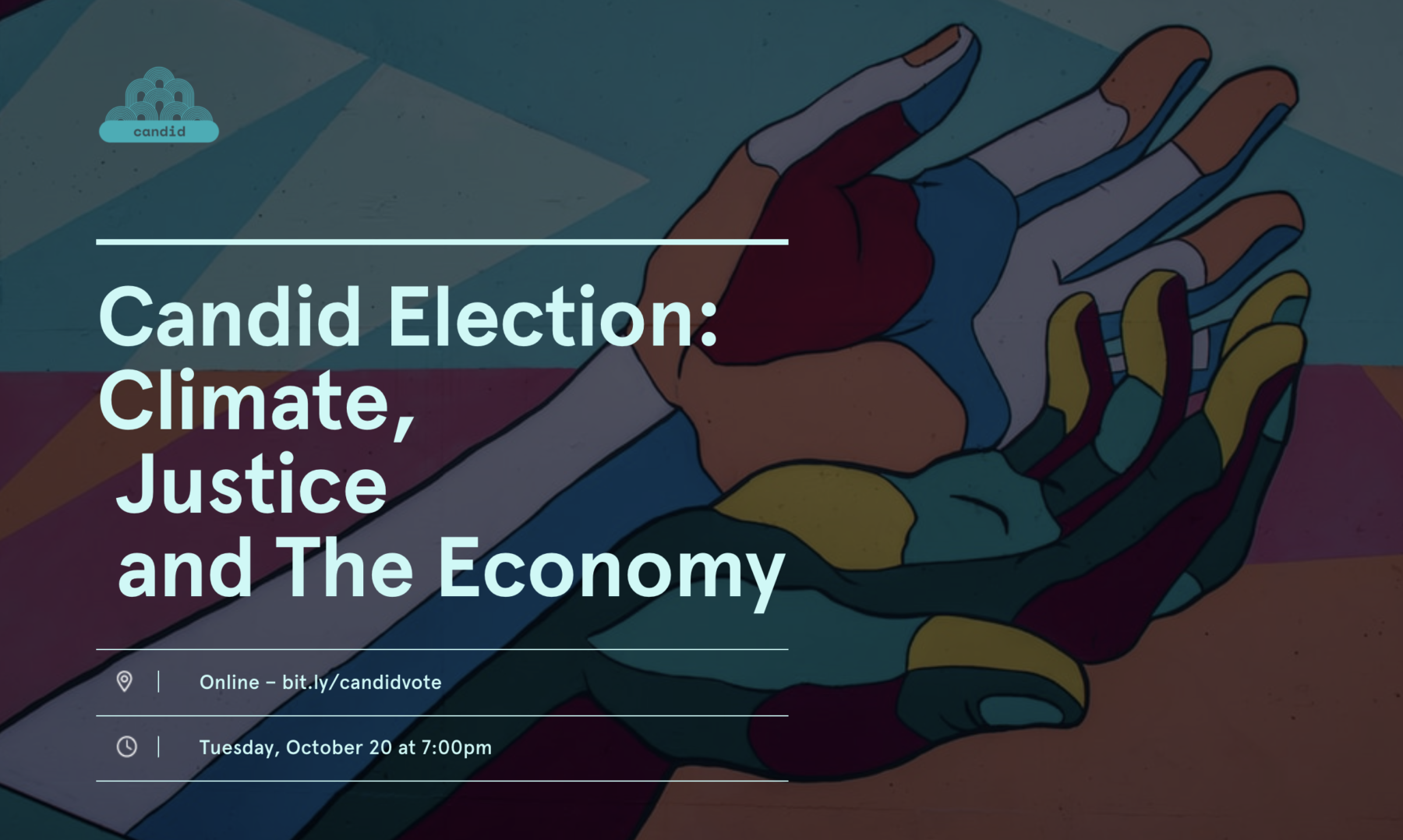 Tonight! Candid Election: Climate, Justice and The Economy 2