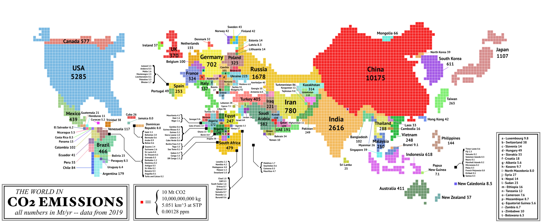 Лучшие страны 2019. Co2 emissions by Country. Картограмма Китай. Co2 emissions World Map Edgar. Картограмма Турции.